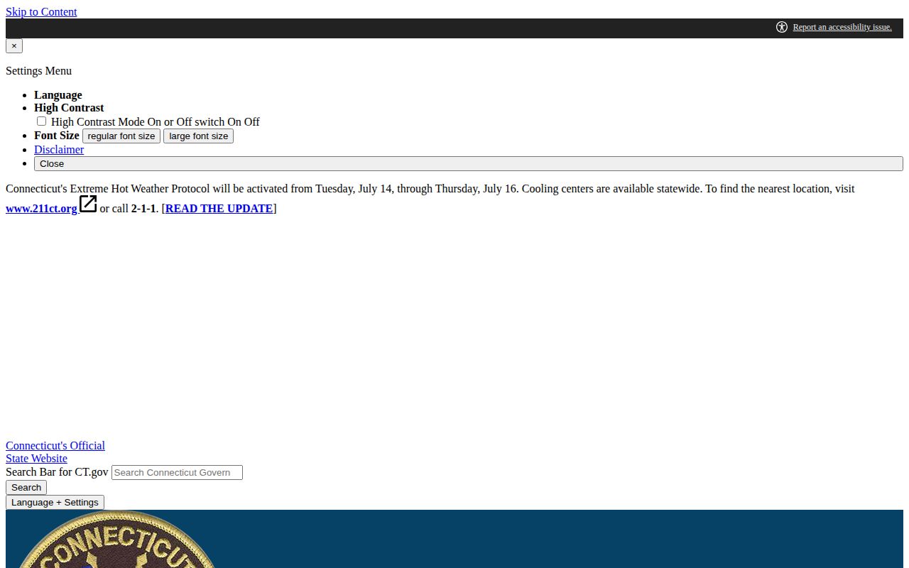 Osborn Correctional Institution release records facility page
